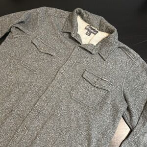 Eddie Bauer Men's Heather Gray Shirt Jacket